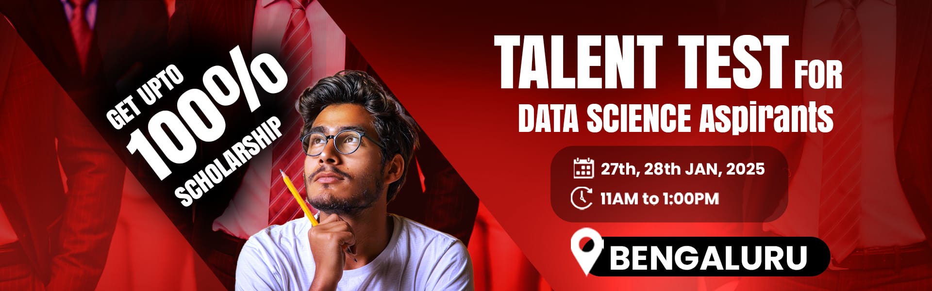 Data science talent test - Get upto100% Scholarship Data science talent test