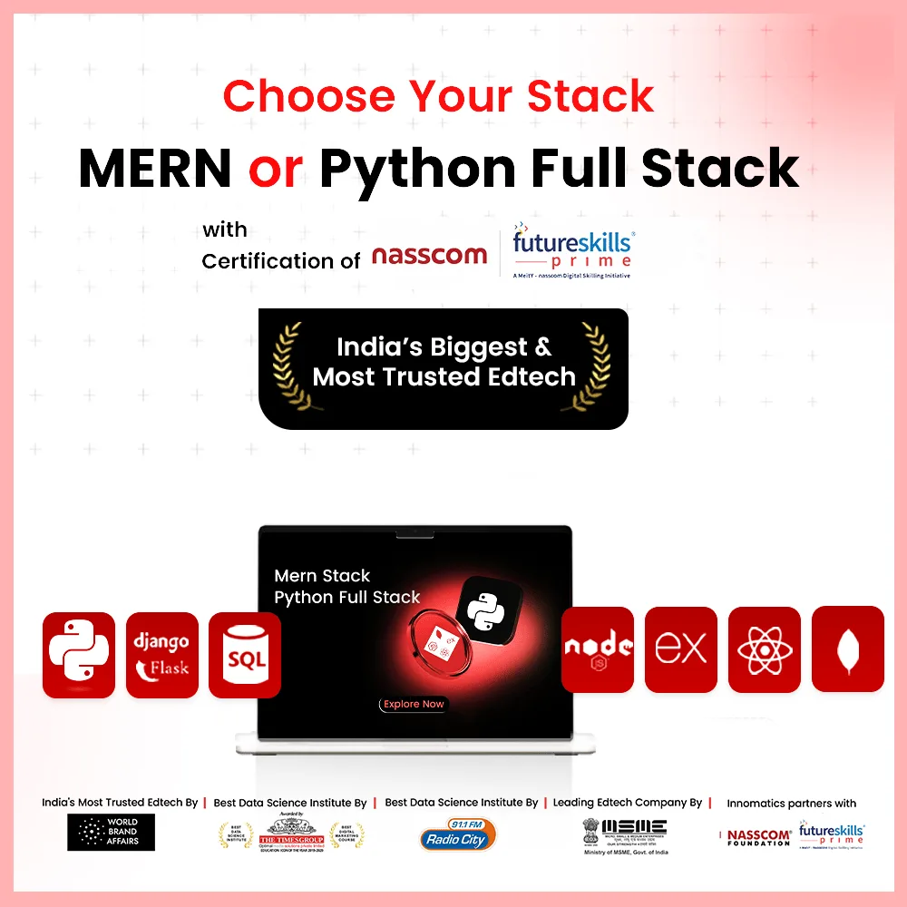Full Stack Web Development - Innomatics Research Labs