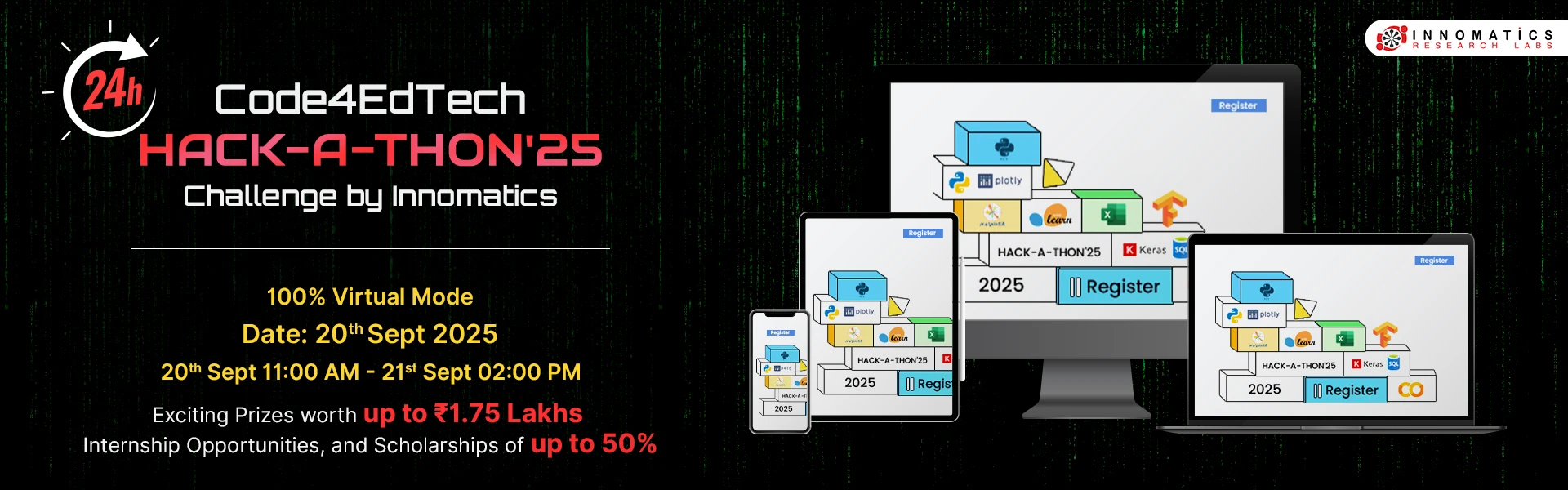 Innomatics Hack-a-thon'25 Full stack development course in Hyderabad