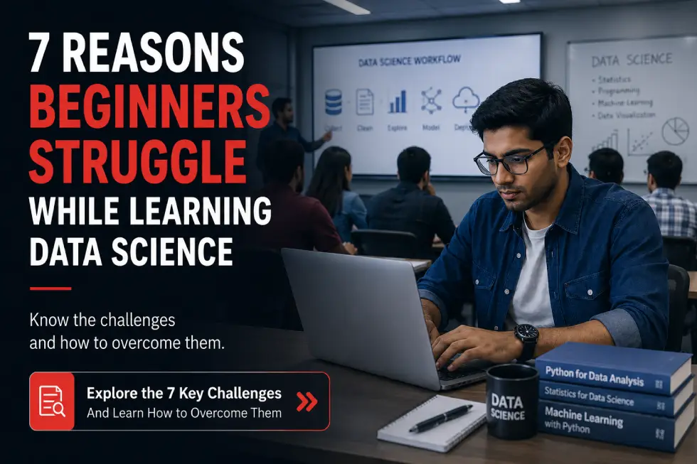 7 Reasons Beginners Struggle While Learning Data Science